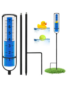 Pluviometro Exterior Cracrab con Pato Flotante 69 cm