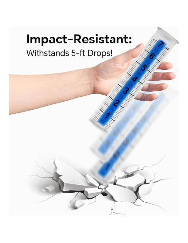 Pluviometro Exterior Cracrab con Pato Flotante 69 cm