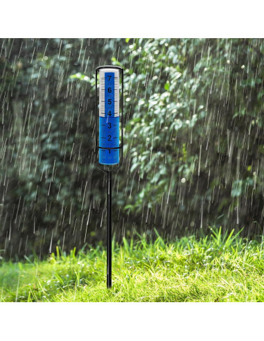 Pluviometro Exterior Cracrab con Pato Flotante 69 cm