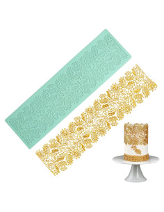 Molde de Encaje de Silicona Growtail para Pasteles 39.1x11.9cm