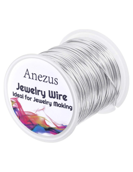 Hilo de Manualidades Anezus - Cobre Resistente a la Oxidación 1mm 17m