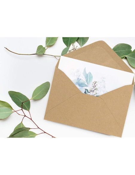 Sobres Mini Kraft ValBox 100 Unidades 10.4x7 cm Marrón