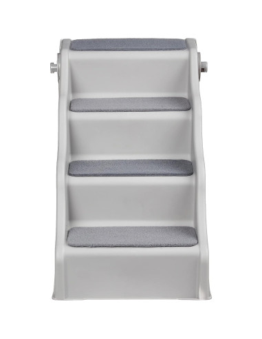 Escalera Plegable para Mascotas Amazon Basics 37 cm Antideslizante