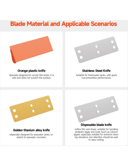 Limpiador Magnético de Acuario Elyron Dual Scraper 12mm