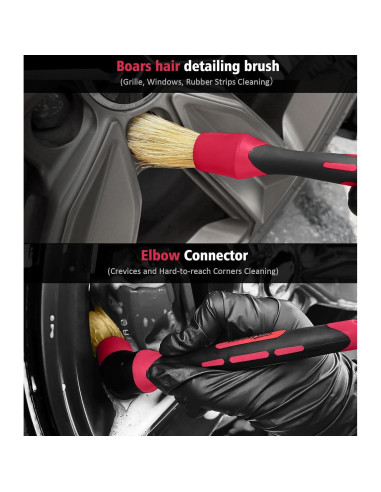 Kit de Limpieza de Motocicleta YeewayVeh 6 Piezas