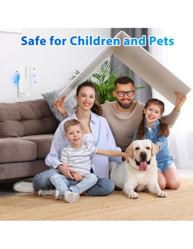 Trampa de Insectos Voladores Micnaron, 2 Dispositivos con 20 Recargas