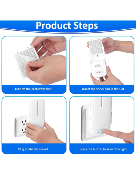 Trampa de Insectos Voladores Micnaron, 2 Dispositivos con 20 Recargas