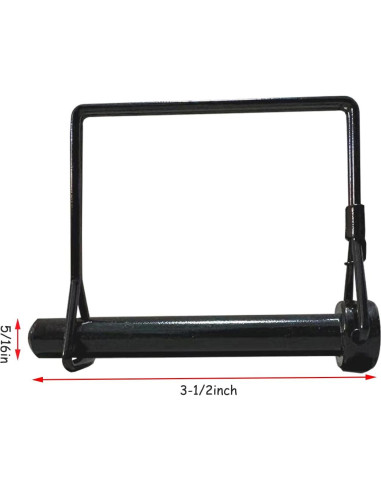 Paquete de 8 Pasadores de Enganche Truleego 8mm x 8.89cm Alta Resistencia