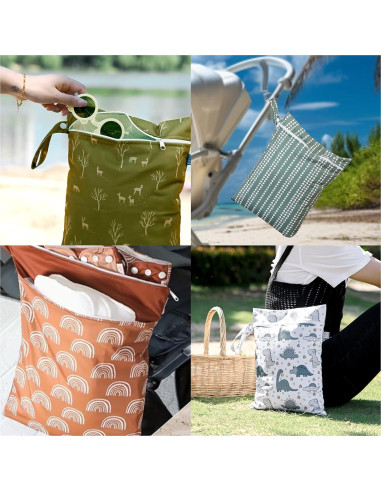 Bolsa Impermeable Happy Flute 30x40cm para Bebé