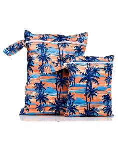 Bolsas Húmedas Impermeables Reutilizables 2 Pcs Árbol de Coco