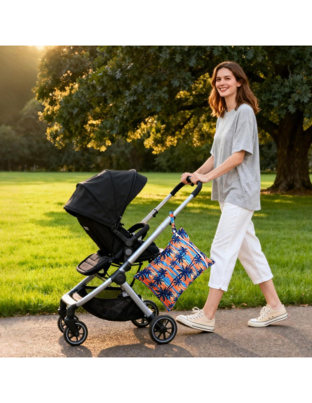 Bolsas Húmedas Impermeables Reutilizables 2 Pcs Árbol de Coco