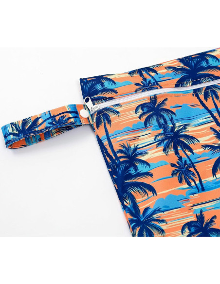 Bolsas Húmedas Impermeables Reutilizables 2 Pcs Árbol de Coco