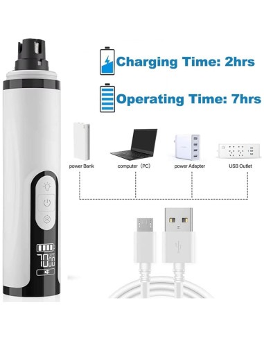 Cortador de Uñas Silent Groom Pro Jiajiafa Recargable USB