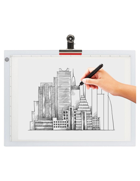 Caja de Luz de Trazado LED Dasher A4 Ultra Fina 33.99x24.89cm