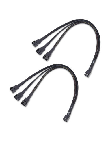 Cable Divisor de Ventilador PWM 4 Pines Cable Matters 30cm - Paquete de 2