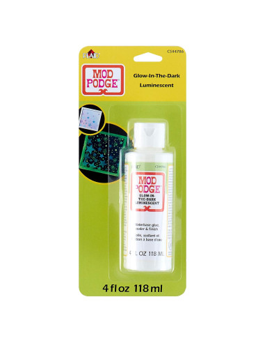 Mod Podge Brilla en la Oscuridad 118 ml Sellador Transparente