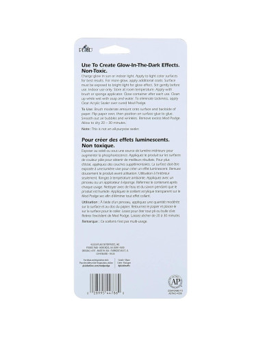 Mod Podge Brilla en la Oscuridad 118 ml Sellador Transparente