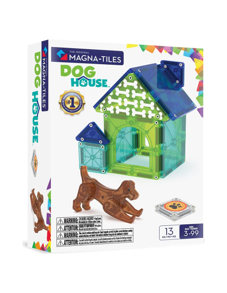Casa para Perros MAGNA-TILES 13 Piezas con Figura y Ventanas