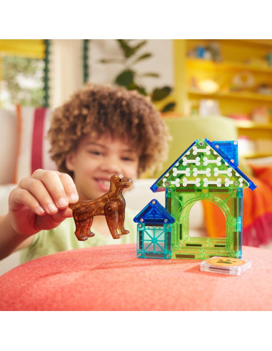 Casa para Perros MAGNA-TILES 13 Piezas con Figura y Ventanas
