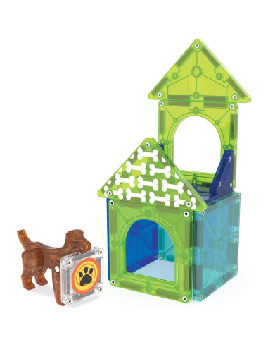 Casa para Perros MAGNA-TILES 13 Piezas con Figura y Ventanas
