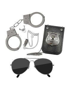 Conjunto de Accesorios de Detective Skeleteen para Niños