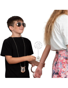 Conjunto de Accesorios de Detective Skeleteen para Niños 2