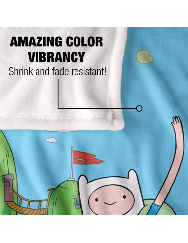 Manta Suave Trevco 91x147 cm Microfibra Polar Azul