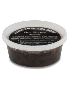Jabón Negro Africano Plant Guru 227 g - Natural para Piel y Cabello