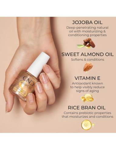 CND SolarOil Aceite para Cutículas 7.4 ml - Hidratante