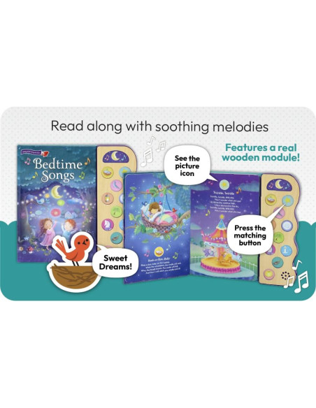 Bedtime Songs: 11-Button Interactive Children's Sound Book (Early Bird Song)