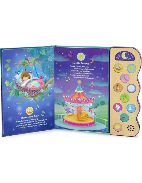 Bedtime Songs: 11-Button Interactive Children's Sound Book (Early Bird Song)