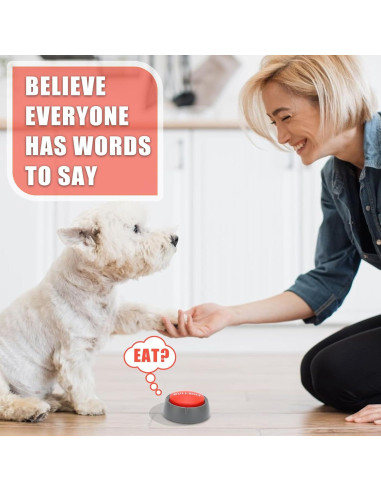 Botón de Sonido Divertido Gaeirt para Mascotas y Oficina