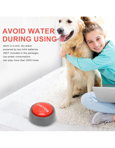 Botón de Sonido Divertido Gaeirt para Mascotas y Oficina