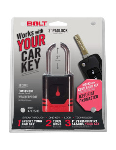 Candado BOLT 7032288 para Jeep 2018+ con Llave de Encendido 2