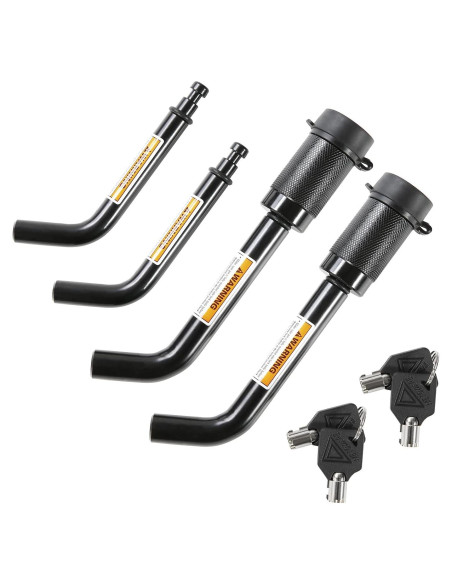 Cerraduras de Enganche METOWARE Antirrobo 2 Paquetes 1/2" y 5/8"