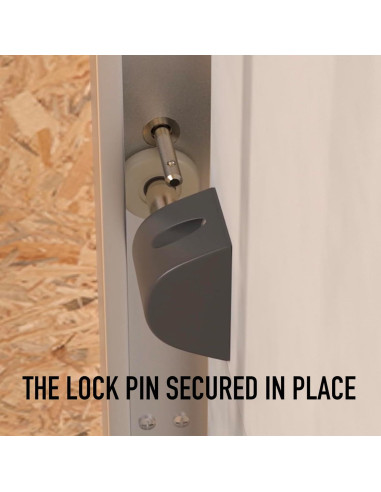 Pin de Bloqueo Antirrobo Thunderbolt para Puertas de Camión