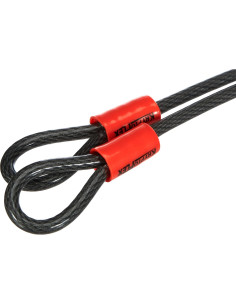 Cable de Seguridad Kryptonite KryptoFlex 120cm 10mm Acero Trenzado 2
