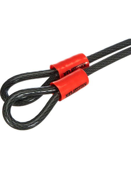 Cable de Seguridad Kryptonite KryptoFlex 120cm 10mm Acero Trenzado
