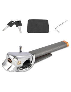 Cerradura Antirrobo para Volante ASENDIWAY Gris 1.64kg