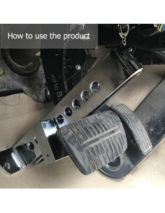 Candado Antirrobo de Freno ECHOZONE de Acero Inoxidable 2