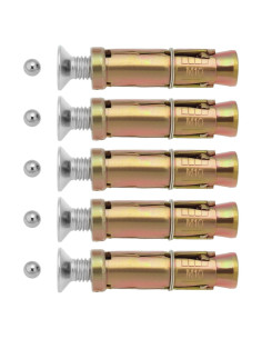 Tornillos de Seguridad Antirrobo eMagTech M10 x 70mm 5 Piezas