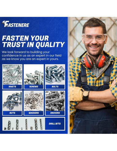 Tornillos de Seguridad Torx Fastenere 3/8-16 x 2.54 cm Acero Inoxidable