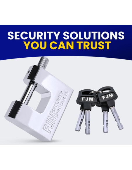 Cerradura de Alta Seguridad FJM SPSA60-CR 60mm D-Style Cromada