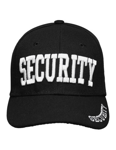 Gorra de Seguridad Ajustable Bordado Oro o Blanco 6 Paneles