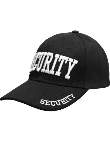 Gorra de Seguridad Ajustable Bordado Oro o Blanco 6 Paneles