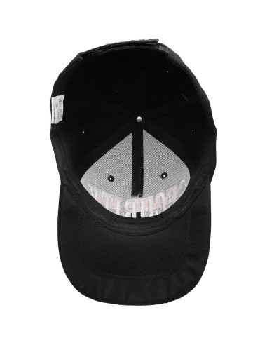 Gorra de Seguridad Ajustable Bordado Oro o Blanco 6 Paneles