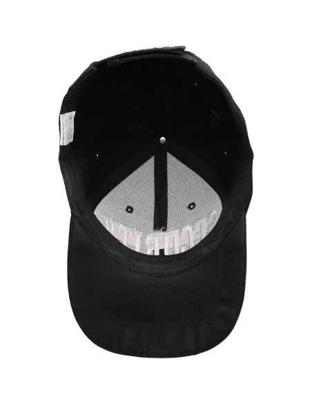 Gorra de Seguridad Ajustable Bordado Oro o Blanco 6 Paneles