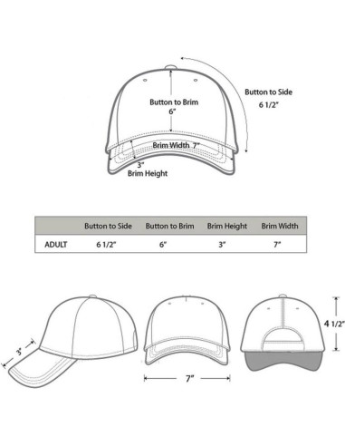 Gorra de Seguridad Ajustable Bordado Oro o Blanco 6 Paneles