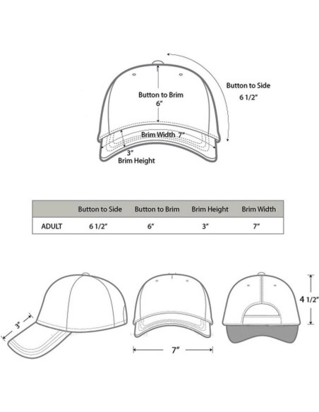 Gorra de Seguridad Ajustable Bordado Oro o Blanco 6 Paneles