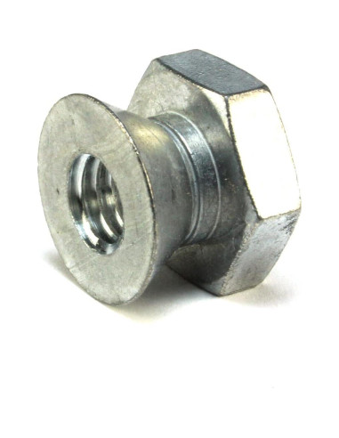 12 Tuercas de Corte 1/4-20 Zamak5 a Prueba de Robo